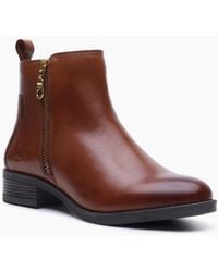 Hush Puppies - Perry Zip Ankle Boots - Lyst