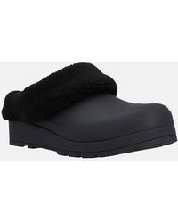 HUNTER - Play Shearling Insulated Clog - Lyst