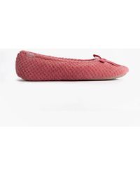Totes - Isotoner Popcorn Ballet Ballerina Slippers Bright - Lyst