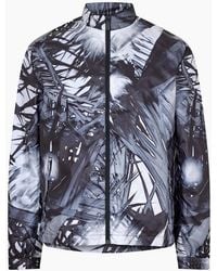 PUMA - Um Burn Through Windbreaker - Lyst