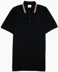 Burberry - Icon Stripe Collar Polo - Lyst