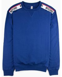 Moschino - Underwear Shoulder Tape Logo Sweatshirt 0290 - Lyst