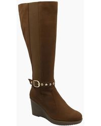 Ravel - Arkle Knee High Wedge Boots - Lyst