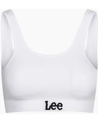 Lee Jeans - Katie Scoop Neck Cropped Bra - Lyst