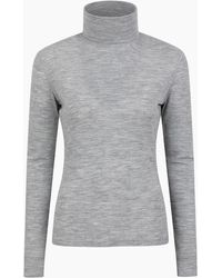 Mountain Warehouse - Ladies Merino Wool Roll Neck Base Layer Top - Lyst