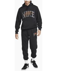 Nike - Tracksuit Club Fleece Pullover Hoodie Cuffed Jogger Sportswear - Lyst