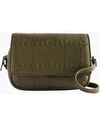 Ted Baker - Stalina Stitch Detail Khaki Camera Bag - Lyst