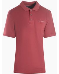 Lyle & Scott - Lyle & Scott Plain Embroidered Logo Fletcher Burgundy Polo Shirt - Lyst