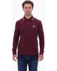Sergio Tacchini - Sergio 020 Long Sleeve Polo Shirt - Lyst