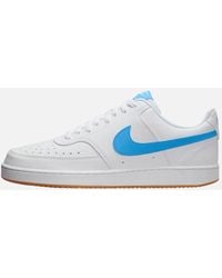 Nike - Court Vision Low Trainers Low Cut Lace Up Running Sneakers 80's - Lyst