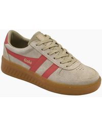 Gola - Grandslam Suede Trainers - Lyst