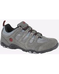 Hi-Tec - Quadra Walking Shoes Charcoal - Lyst