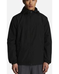 Lyle & Scott - Lyle Scott Tonal Eagle Zip Through Hooded Jet Softshell Jacket - Lyst