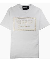 Versus - Versace Versus 90's Foil Logo T-Shirt - Lyst