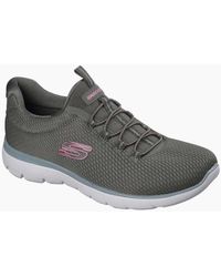 Skechers - Summits Summer Blush Textile Trainers - Lyst