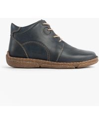 Josef Seibel - Neele 46 Ladies Lace Up Ankle Boots Ocean - Lyst