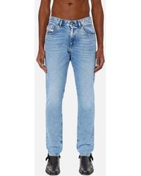 DIESEL - 2019 D-Strukt 09B92 Denim Jeans Slim Fit Tapered Stretch Cotton Pant - Lyst