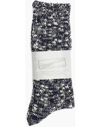 Anonymous Ism - Classic Slub Crew Socks - Lyst