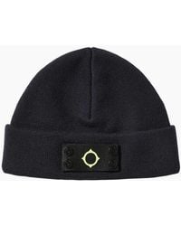 Ma Strum - Badge Dark Beanie - Lyst