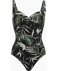 Regatta - Ladies Sakari Tropical Tummy Control One Piece Swimsuit - Lyst