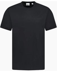Burberry - Crew Neck Logo T-Shirt - Lyst