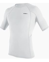 O'neill Sportswear - Basic Skins Short Sleeve Rash Guard - Lyst