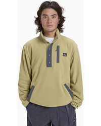 Quiksilver - No Destination Micro Half Zip Fleece - Lyst