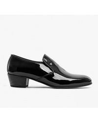 Club Cubano - Bilbao Patent Leather Plain Cuban Heel Shoes - Lyst