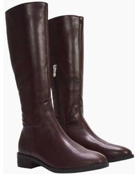 XY London - Ladies Lucia Knee-High Low Block Heel Riding Boots - Lyst