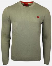 BOSS - San Cassius-C1 Knit Jumper, Open - Lyst