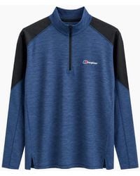 Berghaus - Dark/ Farndale Long Sleeved Tech T-Shirt - Lyst
