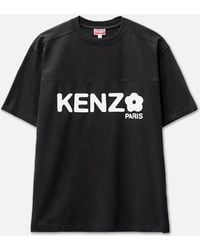 KENZO - Boke 2.0 Flower Logo Oversized T-Shirt - Lyst