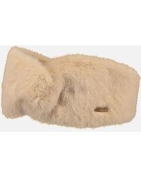 Barts - Breanne Faux Fur Knotted Headband - Lyst