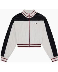 Ellesse - Bloom Cropped Track Top - Lyst