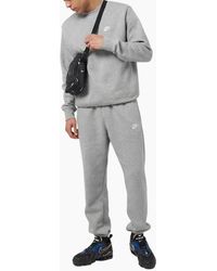 Nike - Club Tracksuit Crew Neck Pullover Sweatshirt Fleece - Lyst