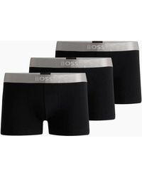 BOSS - 3-Pack Metallic Logo Boxer Trunks Gift Set - Lyst