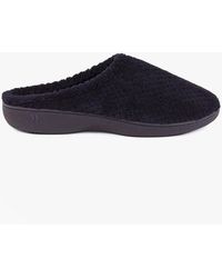 Totes - Isotoner Popcorn Terry Mule Slippers - Lyst