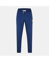 Ellesse - Solid Patterned Slim Joggers With Side Pocket - Lyst