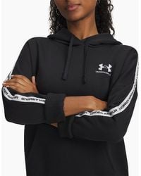 Under Armour - Icon Fleece Taped Hoody - Lyst