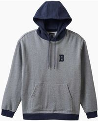 Brixton - Retro Heavyweight Relaxed Hoodie - Lyst
