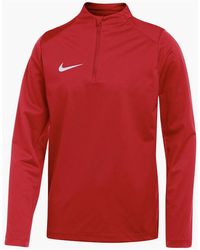 Nike - Bold Logo Zip Neck High Collar Long Sleeve Drill Top - Lyst