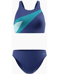 Speedo - Ladies Hyperboom Butterfly Back Two-Piece Swimsuit - Lyst
