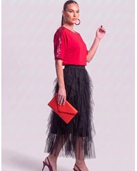 James Lakeland - Paillettes Blouse - Lyst