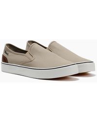 Bench - Dalton Canvas Slip On Sand Trainers - Lyst