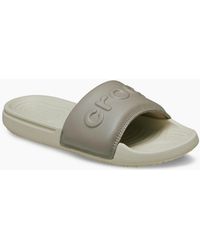 Crocs™ - All Day Eva Bone/Taupe Slides - Lyst