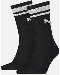 PUMA - Adult Heritage Stripe Crew Socks (Pack Of 2) - Lyst