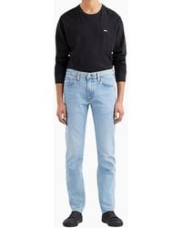Levi's - Levi's 511 Jeans Original Riveted Stretch Slim Fit Wash Denim Bottom - Lyst