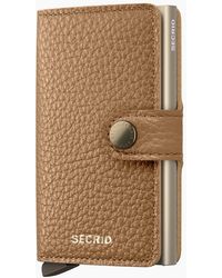 Secrid - Pebble Mini Wallet Cappuccino - Lyst