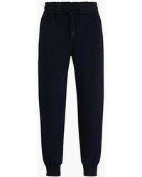 BOSS - Larsen Solid Patterned Slim Joggers - Lyst