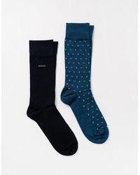 BOSS - Boss 2-Pack Mini Iconic Mc Regular Length Socks - Lyst
